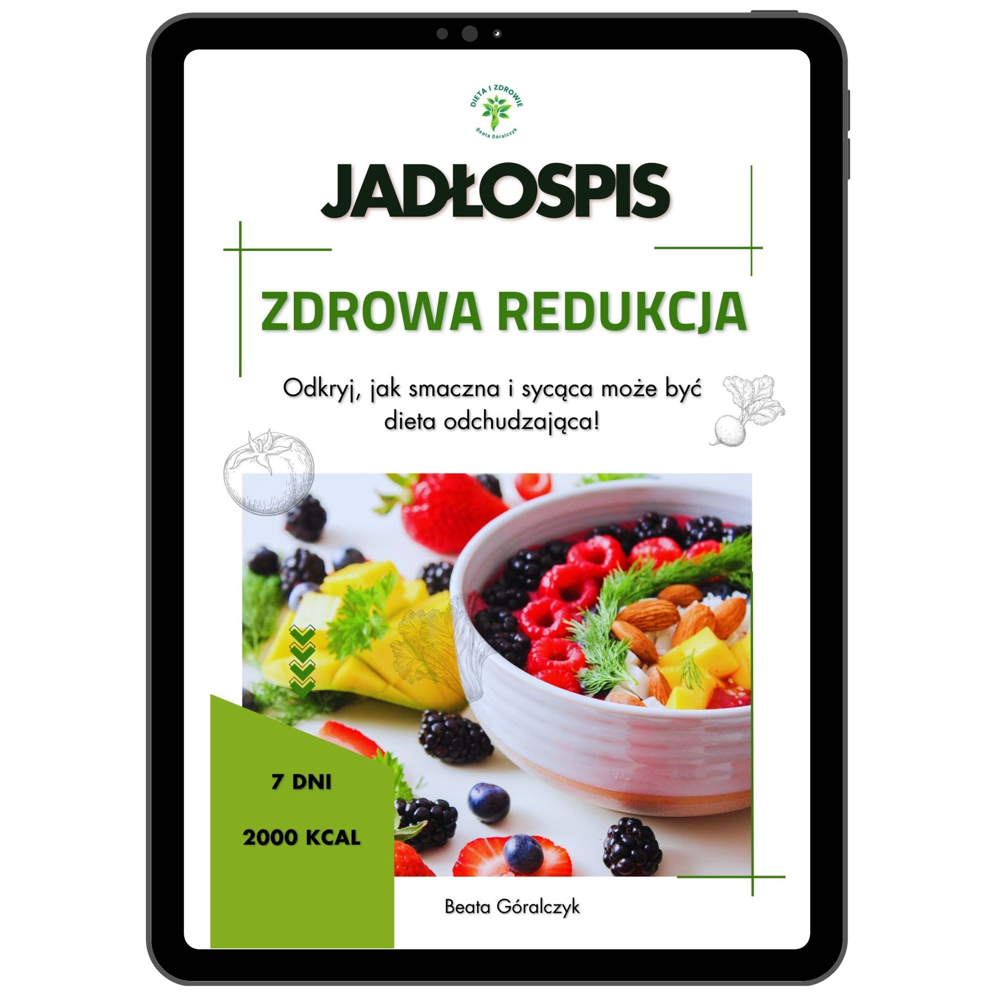 Jadłospis Zdrowa Redukcja 2000kcal